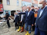 Inondations en Turquie : Le bilan s'alourdit, Erdogan se rend sur place