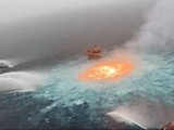 Mexique : l’incendie sous-marin provoqué par une fuite d’un gazoduc finalement éteint