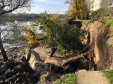 Nantes : Un morceau de la berge s’effondre au pied d’un immeuble du quartier Mangin