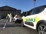 Numéro unique d’appel d’urgence : Des soignants du Samu protestent contre le projet devant l’Assemblée