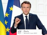 Présidentielle 2022 : « Compte tenu de la guerre en Ukraine, la déclaration de candidature d’Emmanuel Macron est un non-événement »