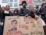 Présidentielle 2022 : Des lycées bloqués à Paris par des adolescents inquiets par le second tour Macron-Le Pen