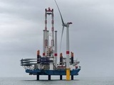Saint-Nazaire : Ça y est, la première éolienne en mer de France est installée