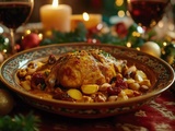 Tajine de pintade aux épices : l’art subtil des mélanges d’épices pour un Noël original