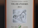 De la cave des Lauriers, l’Oeil-de-perdrix 2011 m’a fait couler une larme de plaisir