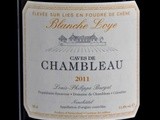 Remarquable chasselas Blanche Loye 2011 du Domaine de Chambleau